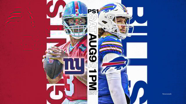 New York Giants vs Buffalo Bills - NFL Preseason Week 1