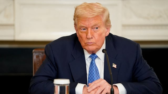 President Donald Trump announces upcoming White House press conference on violent crime in Washington, D.C.