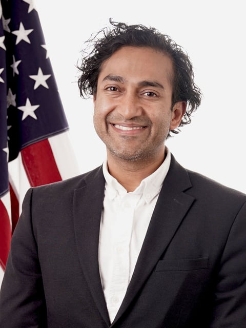 In this undated photo provided by the US Food and Drug Administration, Vinay Prasad smiles for a portrait.