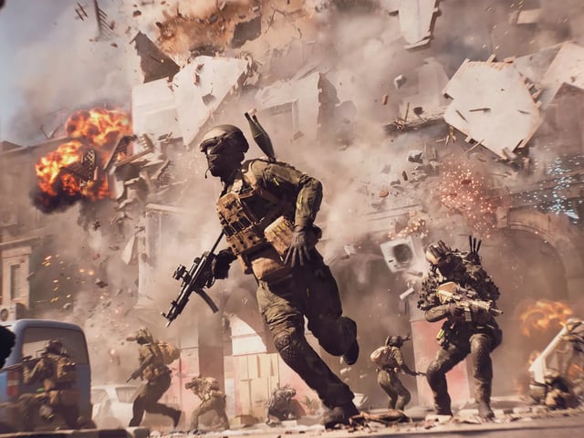 Battlefield 6 cover art showing a combat scene