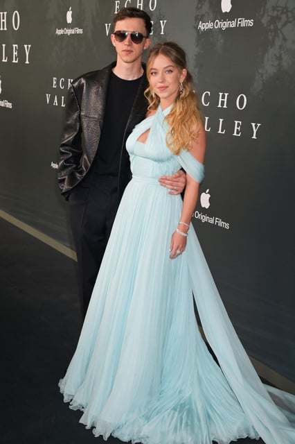 Sydney Sweeney and brother Trent Sweeney attend the European Premiere of “Echo Valley” at BFI Southbank on June 10, 2025 in London, England.