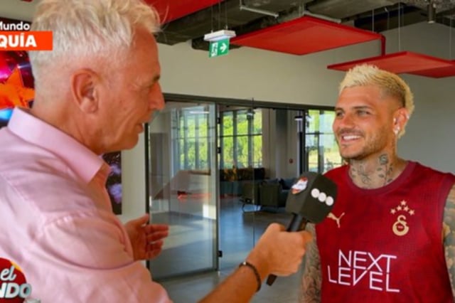 La entrevista de Marley a Icardi desde Turquía (Foto: Captura Telefe)