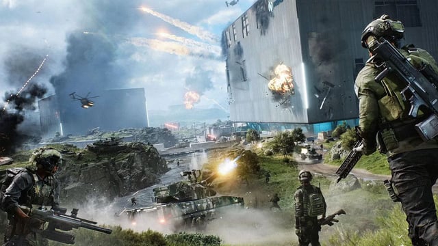 Battlefield 6 beta large scale battle