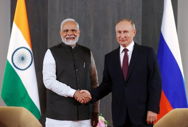 Modi conversa con Putin en medio del pulso comercial con EE.UU. por el petróleo ruso
