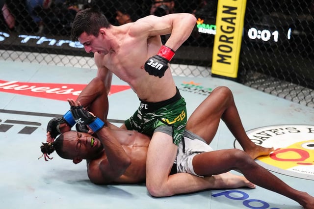 Steve Erceg defeated Ode Osbourne on Sunday morning.