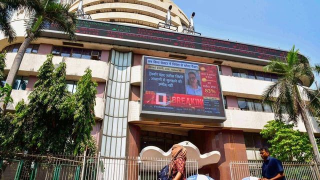 The BSE Sensex dropped 1.01 per cent to close at 79,857.79 on Friday.
