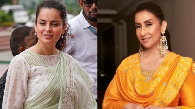 Kangana Ranaut is happy after Manisha Koirala praised her.
