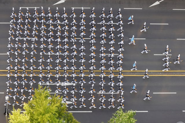 Members of the military take part in a military parade to mark the 76th anniversary of the armed forces day in Seoul, South Korea, October 1, 2024. REUTERS/Kim Soo-hyeon/File Photo