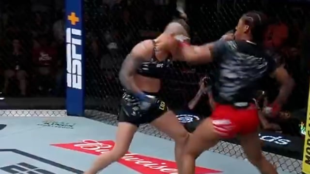 Joselyne Edwards - Image credit @UFC X.com