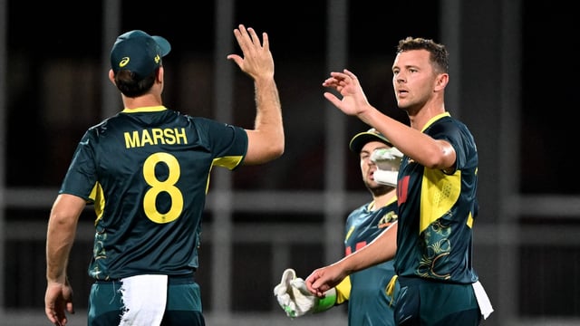 Australia registered a 18-run win over South Africa in the first T20I 