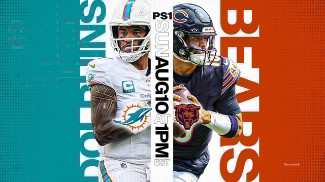 Miami Dolphins vs Chicago Bears - NFL Preseason Week 1