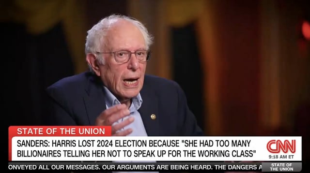 Bernie Sanders accused his &#39;friend&#39; Kamala Harris&#39; presidential bid of being &#39;very influenced by wealthy people.&#39;