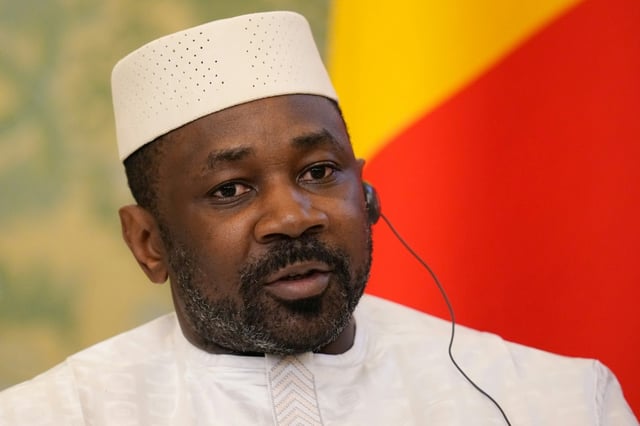 Mali's junta chief General Assimi Goita last month granted himself a five-year presidential mandate, renewable without election