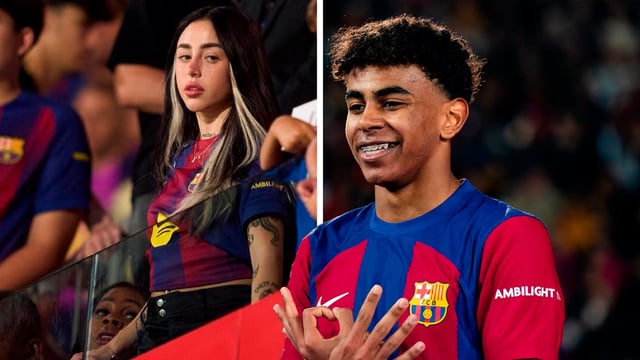 Nicki Nicole y Lamine Yamal, en medio de los rumores de relación.