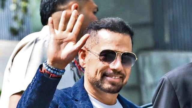 Robert Vadra was questioned by the agency on April 15 and 16 this year and his statements to ED are part of the charge sheet. (ANI)