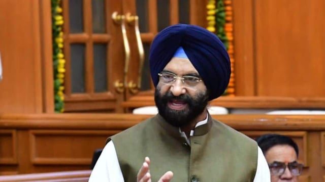 Environment minister Manjinder Singh Sirsa (HT Photo)