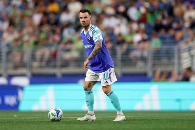 Albert Rusnák #11 of Seattle Sounders in action against the Colorado Rapids during the second half at Lumen Field on July 16, 2025 in Seattle, Washington.