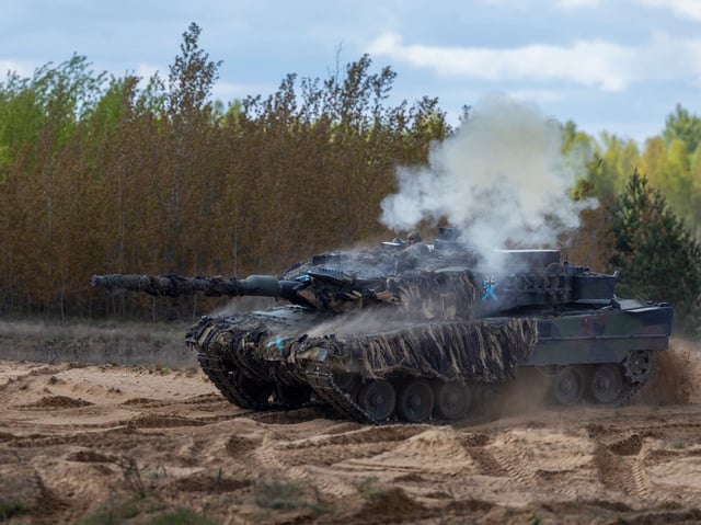 Deutsche Soldaten im Mai 2025 bei einer Militärübung in Litauen