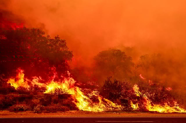 Gifford Fire burns 30,000 acres in Los Padres National Forest on August 2, 2025. Lee Fire is burning in Colorado.