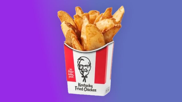 KFC potato wedges
