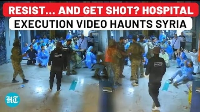 Syria hospital execution caught on camera, doctors and staff humiliated by HTS militants | Al-Sharaa