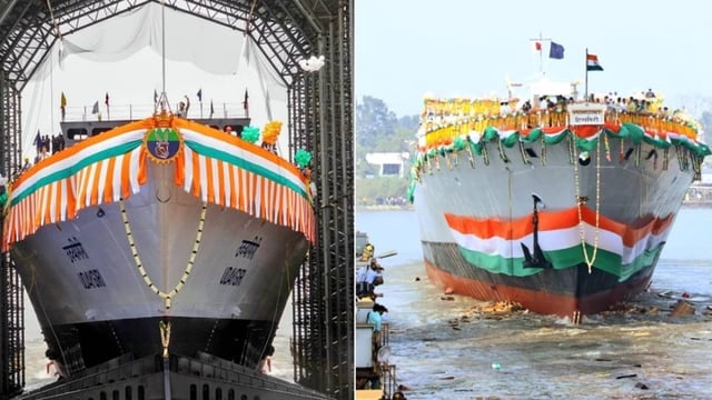 Indian Navy To Commission Frontline Stealth Frigates Udaygiri And Himgiri | Image: Spokesperson Navy X