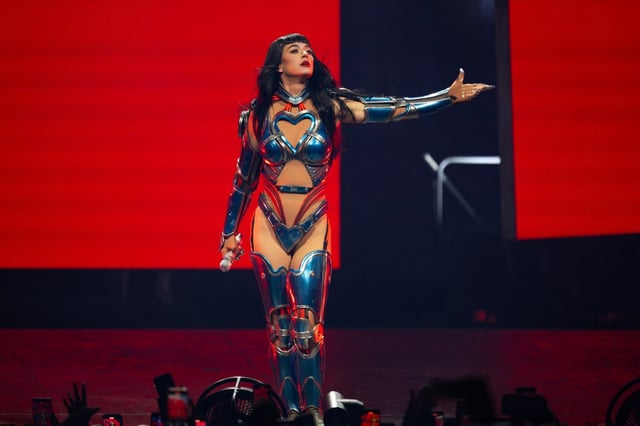 Katy Perry performs in concert at Chase Center in San Francisco, Calif., on Friday, July 18, 2025. (Jose Carlos Fajardo/Bay Area News Group)
