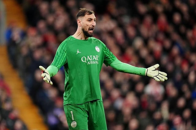 Paris Saint-Germain goalkeeper Gianluigi Donnarumma