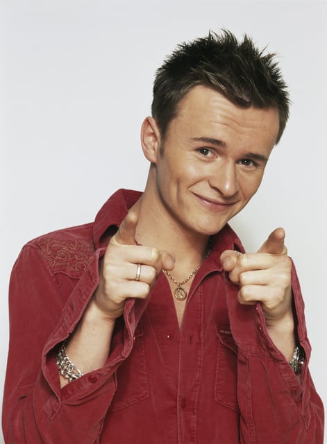 British pop singer Jon Lee in 2000. (Tim Roney/Getty)