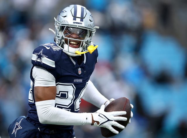 Israel Mukuamu #24 of the Dallas Cowboys