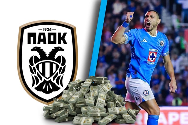 Giorgios Giakoumakis dejará al Cruz Azul para regresar a Grecia a modo de préstamo. (Foto: @giakoum9_official)