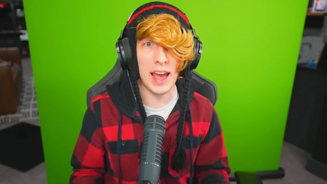 KreekCraft looking into the camera