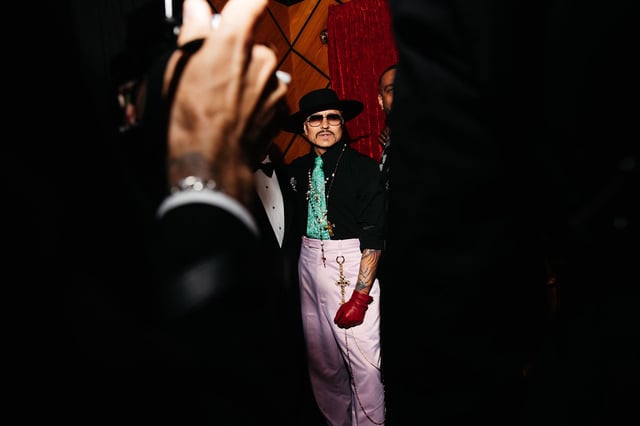Willy Chavarria, who designed the 'Oaxaca Slip-On,' at the Mark Hotel on May 5, 2025, in New York.