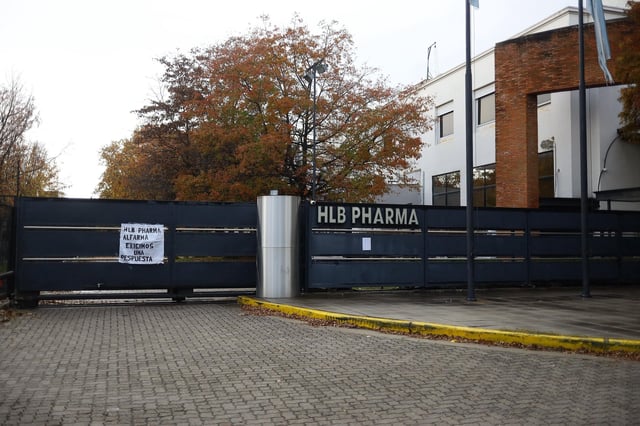 Las puertas de HLB Pharma, el laboratorio que está en la mira por el fentanilo contaminado