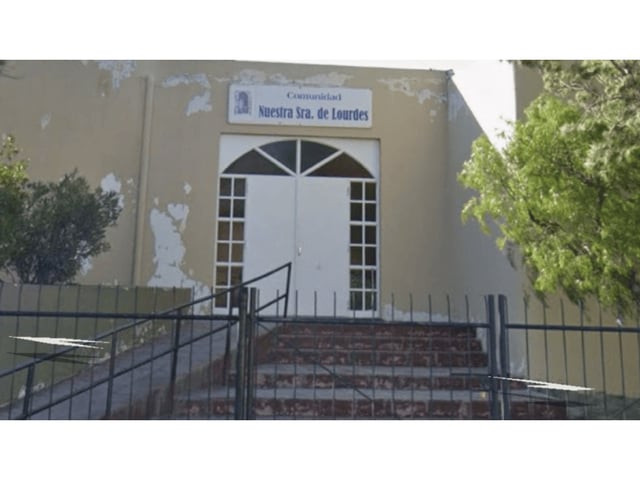 La capilla donde se intoxicaron varias personas (Gentileza Diario Jornada).