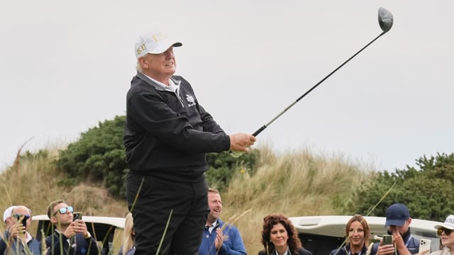 Trump golf
