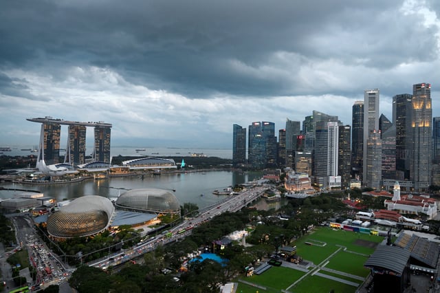 A view of the skyline in Singapore September 17, 2024. REUTERS/Caroline Chia/File Photo