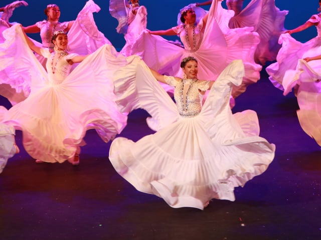 Un cuadro de danza.