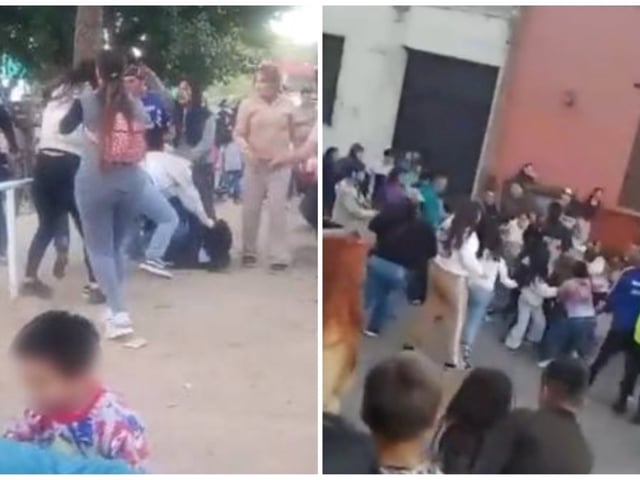 Festejaban el Día del Niño pero terminaron a los golpes: hubo gritos, corridas y varios heridos.