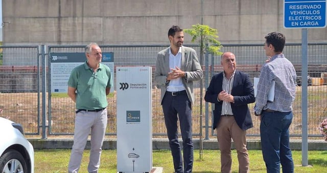 Punto abierto ayer en el Parque de Maquinaria. |  FdV