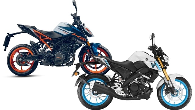 The KTM 160 Duke and Yamaha MT-15 are the most powerful entry-level performance bikes available in the segment 