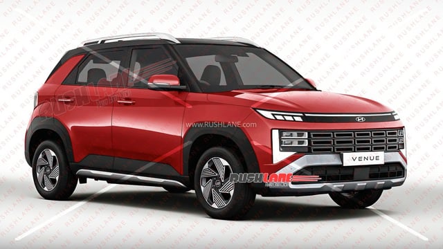 2026 Hyundai Venue Rendered