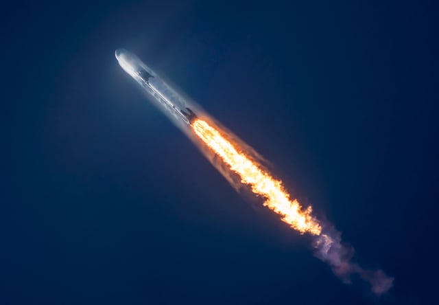 A Falcon 9 launches a set of Project Kuiper satellites Aug. 11.