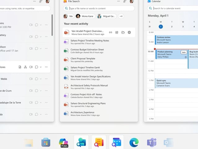 Microsoft 365 companion apps on Windows 11