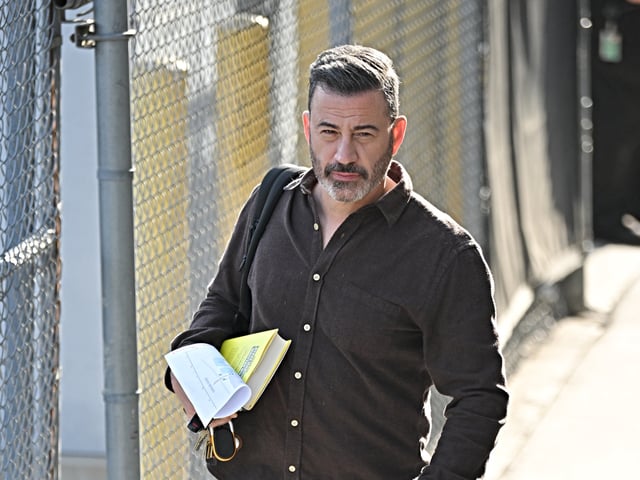 LOS ANGELES, CA - JUNE 05: Jimmy Kimmel is seen on June 05, 2025 in Los Angeles, California. (Photo by PG/Bauer-Griffin/GC Images)