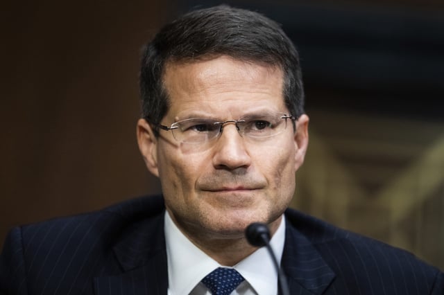 U.S. Solicitor General D. John Sauer, testifies during his Senate Judiciary Committee confirmation hearing in Dirksen building on Wednesday, February 26, 2025.