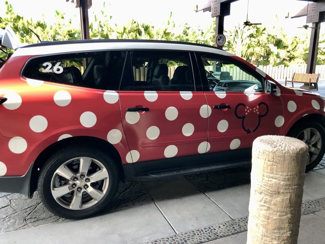 Disney World Minnie Van