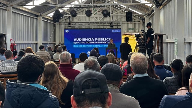 La etapa presencial de la audiencia pública por PSJ Mendocino concluyó el 7 de agosto, y desde el 8 comenzó la modalidad virtual. Todas las intervenciones quedaron registradas y se incorporarán al expediente.