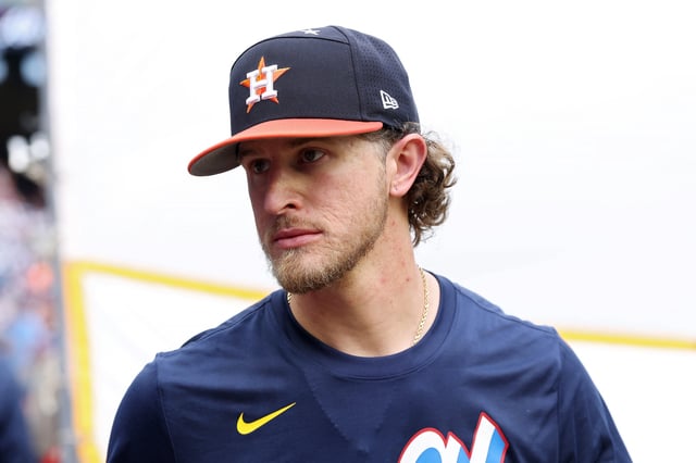 ATLANTA, GEORGIA - JULY 15: Josh Hader #71 of the Houston Astros walks across the field prior to the MLB All-Star Game at Truist Park on July 15, 2025 in Atlanta, Georgia.