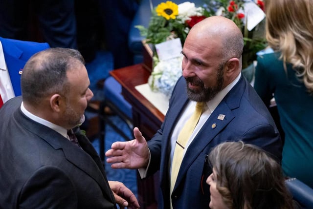 Jay Collins attends the first day of the legislative session at the Florida State Capitol on Tuesday, March 4, 2025, in Tallahassee, Florida. (Matias J. Ocner/Miami Herald/TNS)
